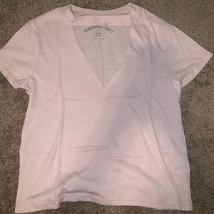 Pink Cutout Tee